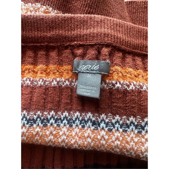 Aerie Knit Striped Tube Top Size Medium Boho Striped - Picture 4 of 5